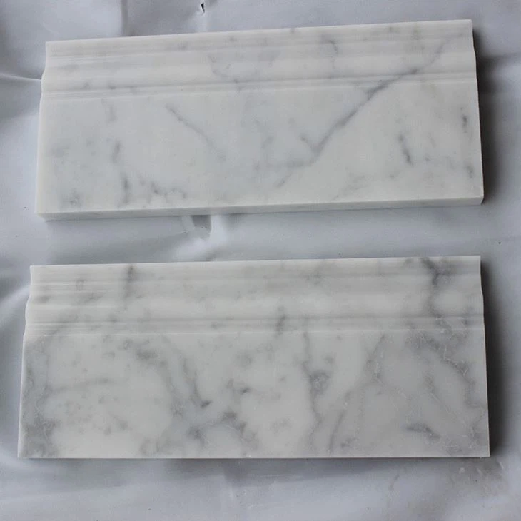 Carrara White Marble Molding Trim (6)