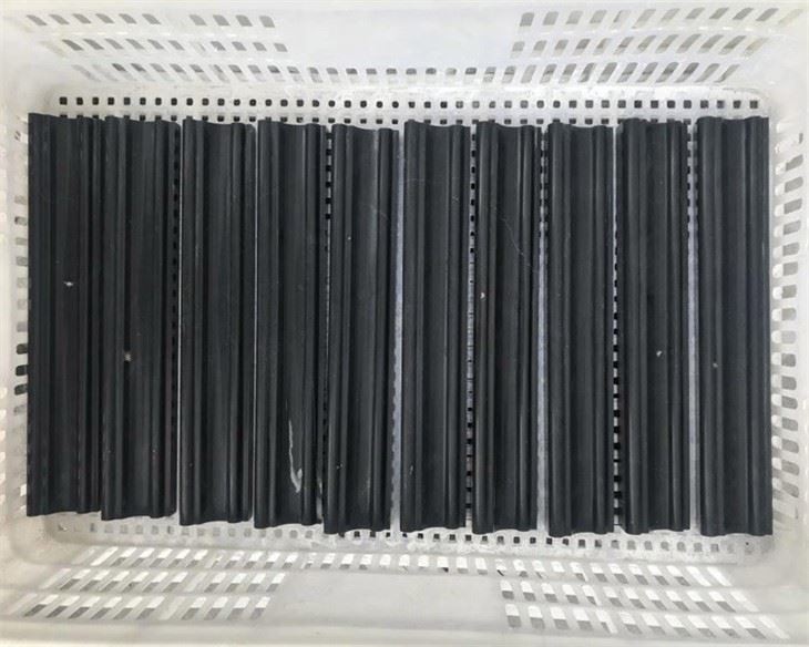 Nero Marquina Marble Chair Rail Tile Trim