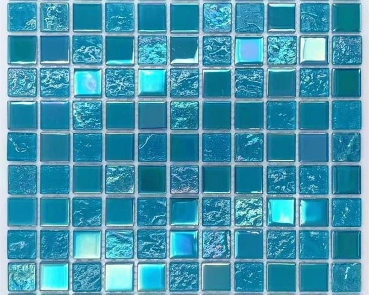 Blue Glass Mosaic
