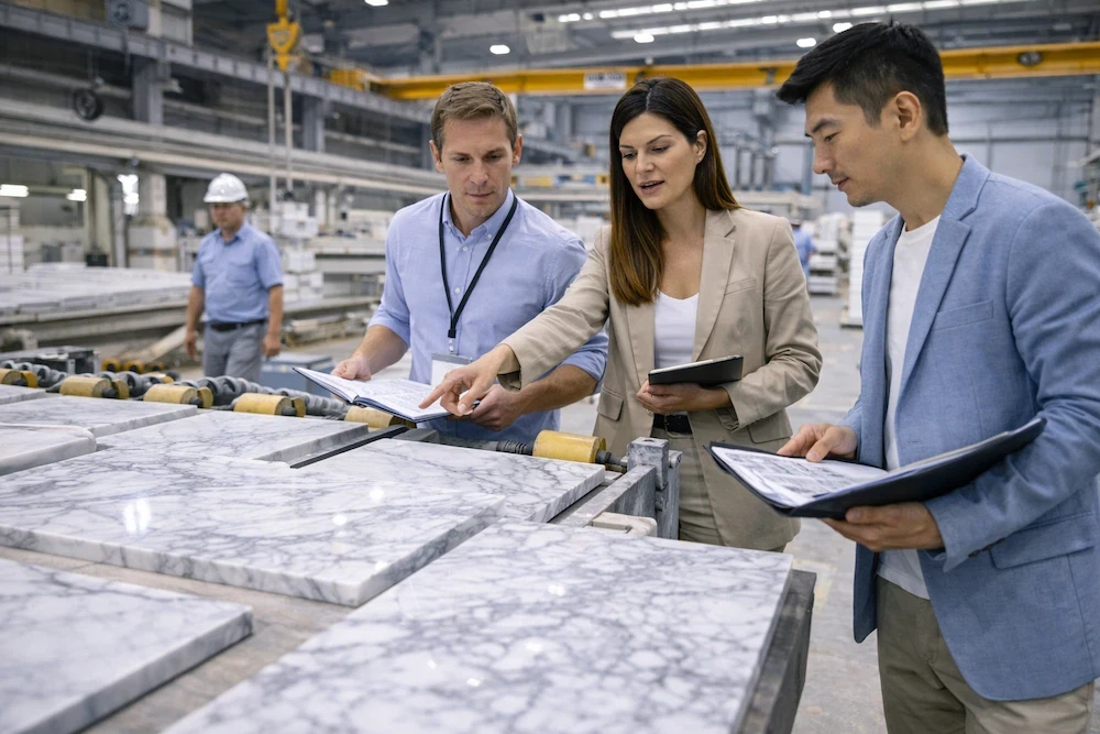 Контрольний список перевіреної мармурової фабрики в Китаї: Посібник із пошуку...